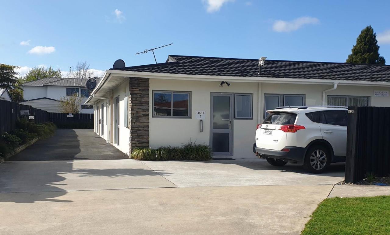 Rose Apartments Unit 6 Central Rotorua-Accommodation & Spa Екстериор снимка